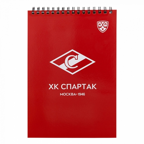 Блокнот а5 КРаСНЫЙ кхл-52 КХЛ-52