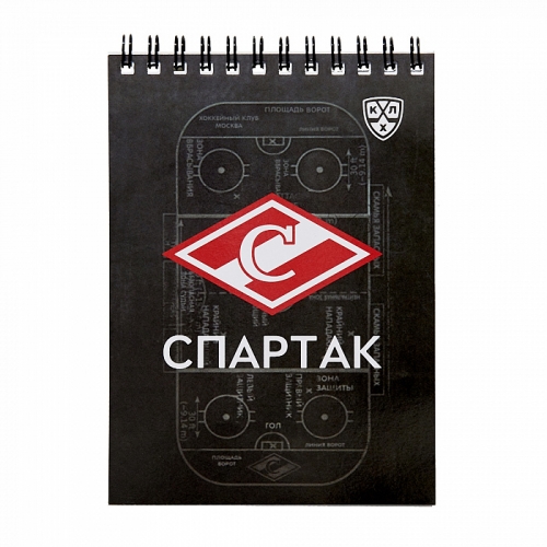 Блокнот а6 черный кхл-91 КХЛ-91