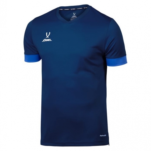 Футболка игровая JOGEL DIVISION PerFormDRY Union Jersey, темно-синий/синий/белый ут-00019007 УТ-00019007
