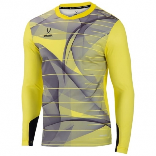 Вратарский свитер JOGEL DIVISION PerFormDRY GK Pattern LS, желтый/черный/белый ут-00019011 УТ-00019011