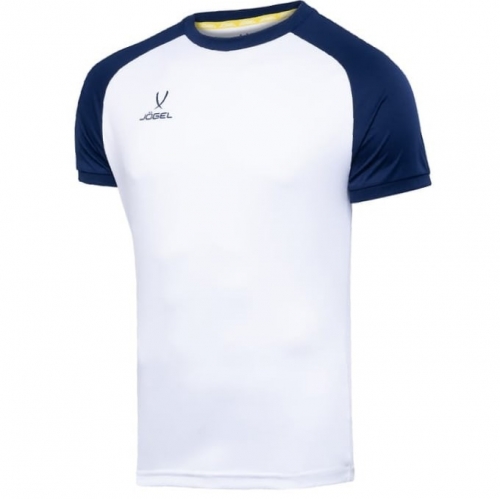 Футболка игровая JOGEL CAMP Reglan Jersey , белый/темно-синий ут-00016197 УТ-00016197