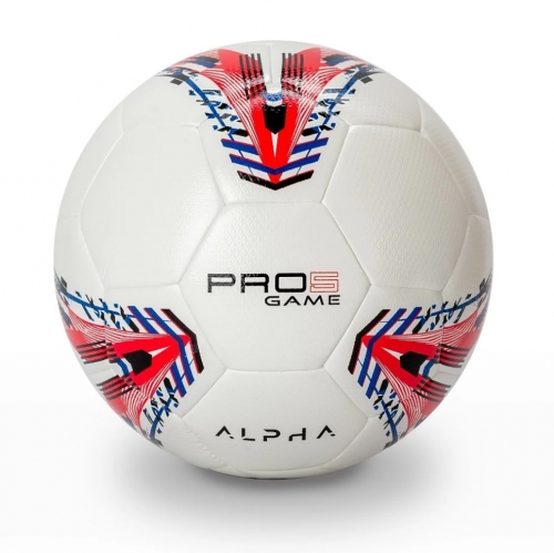 Футбольный мяч ALPHAKEEPERS PRO GAME WHITE/RED 83017 83017 WHITE/RED