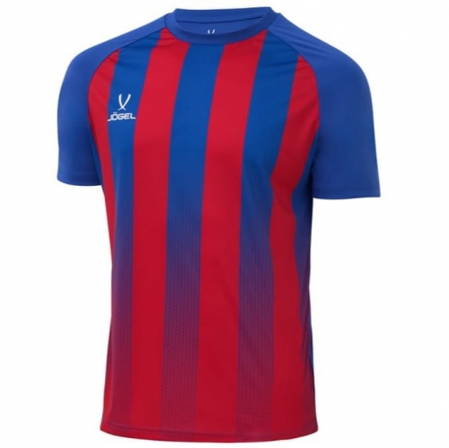 Футболка игровая JOGEL CAMP Striped Jersey, красный/синий, детский ут-00020566 УТ-00020566