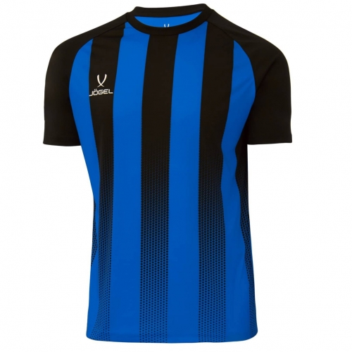 Футболка игровая JOGEL CAMP Striped Jersey, синий/черный ут-00020563 УТ-00020563