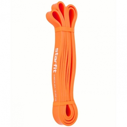 Эспандер ленточный для кросс-тренинга STARFIT 5-22 кг,208*2,2 см,оранжевый, ут-00020253 УТ-00020253