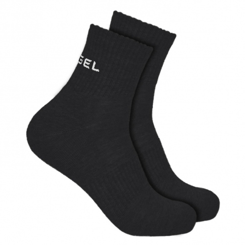Носки средние JOGEL ESSENTIAL Mid Cushioned Socks, черные ут-00020733 УТ-00020733