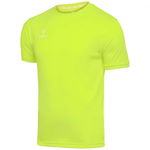 Футболка игровая JOGEL CAMP Origin Jersey, желтый неон, детская цб-00001823 ЦБ-00001823