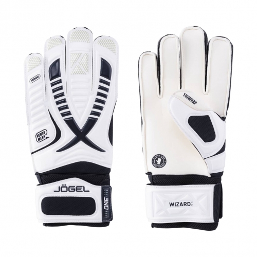 Вратарские перчатки JOGEL ONE Wizard CL3 Flat белый ут-00018474 УТ-00018474