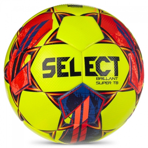 Футбольный мяч SELECT BRILLANT SUPER TB (жел/кра/синий) 3615960-553