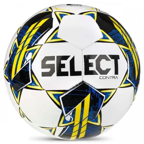 Футбольный мяч SELECT CONTRA FIFA (бел/син/чер) 0855160-005