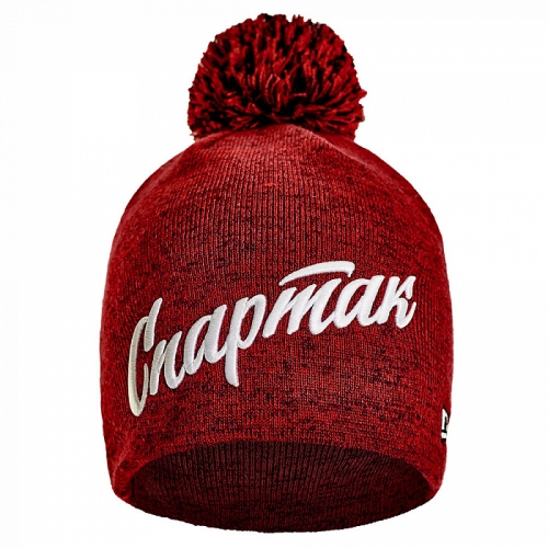 Шапка детская New Era спартак, бордовая 12386749