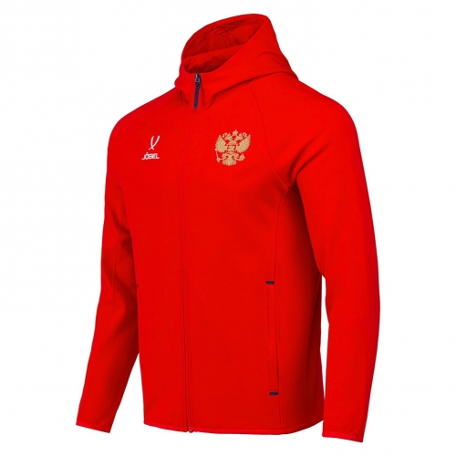 Худи на молнии Jogel NATIONAL Essential Hooded FZ Jacket, красный цб-00003273 ЦБ-00003273