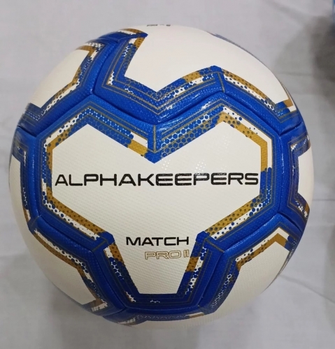 Футбольный мяч ALPHAKEEPERS MATCH PRO II р.4 9401
