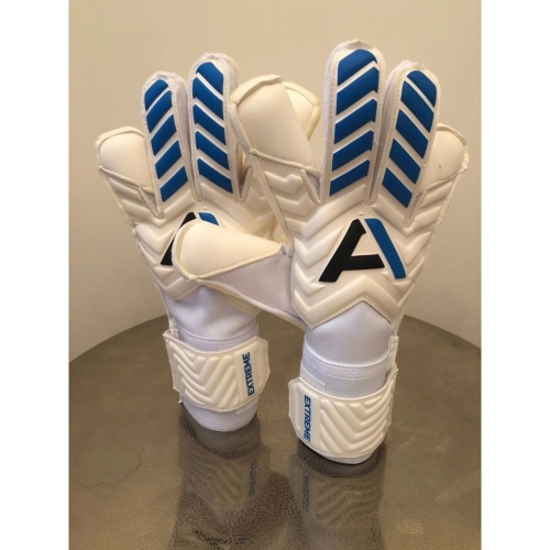 Вратарские перчатки AlphaKeepers Matrix HB Extreme white/blue 301101