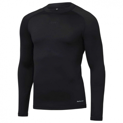 Футболка компрессионная утепленная JOGEL Camp PerFormDRY Baselaer Top Warm, черный цб-00004060 ЦБ-00004060