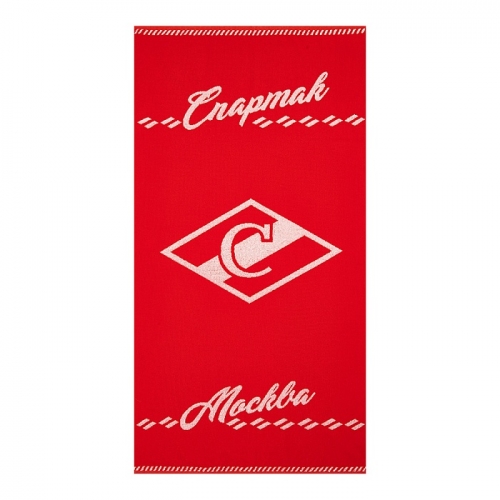 Полотенце "спартак москва" (70х40см), красное с81-юа 70х40 С81-ЮА 70х40