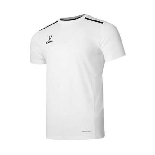 Футболка тренировочная JOGEL DIVISION Training Tee, белый цб-00004626 ЦБ-00004626