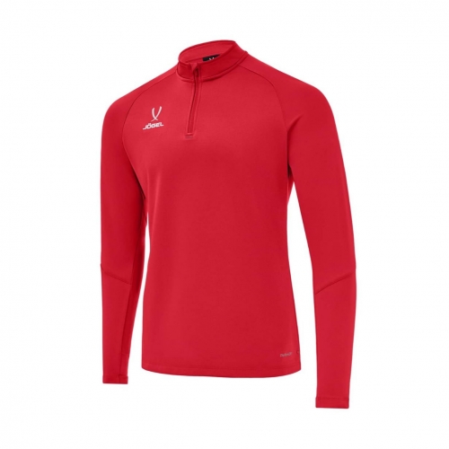 Джемпер тренировочный Jogel PREMIER PerFormDRY Training 1/4 Zip Fleece Top, красный R2 цб-00004969 ЦБ-00004969