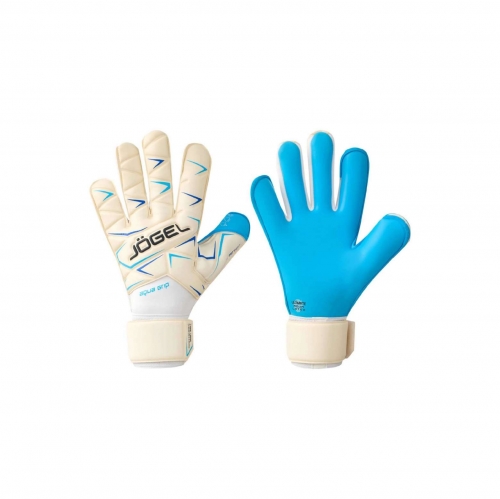 Вратарские перчатки JOGEL LEGEND U L4 AQUA ROLL NEGATIVE,белый цб-00004456 ЦБ-00004456