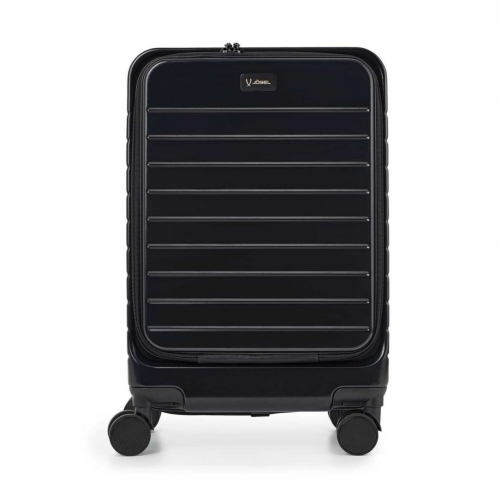 Чемодан для ручной клади JOGEL ESSENTIAL CARRY ON SPINNER, черный цб-00004830 ЦБ-00004830