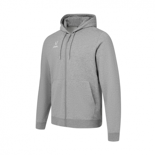 Худи на молнии JOGEL ESSENTIAL Cotton Fleece, серый меланж цб-00004813 ЦБ-00004813