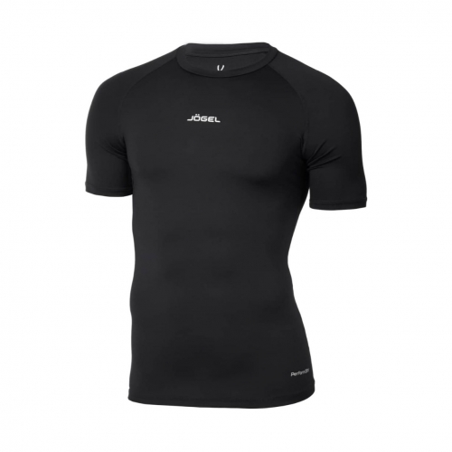 Футболка компрессионная JOGEL CAMP PerFormDRY Top SS Tee, черный цб-00004010 ЦБ-00004010 Футболка компрессионная JOGEL CAMP PerFormDRY Top SS Tee, черный цб-00004010 ЦБ-00004010
