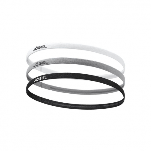 Резинка для волос JOGEL CAMP TRAINING HEADBANDS 3PACK чер/сер/бел цб-00006834 ЦБ-00006834