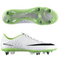 Бутсы NIKE MERCURIAL VAPOR IX REF SG PRO (Белый-Зелёный) Бутсы NIKE MERCURIAL VAPOR IX REF SG PRO (Белый-Зелёный)
