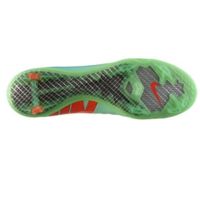 Бутсы NIKE MERCURIAL VAPOR IX FG (Голубой-Зелёный) 555605-380 - вид 2 миниатюра