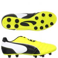 Бутсы PUMA UNIVERSAL FG (Жёлтый-Чёрный)