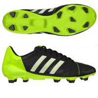 Бутсы ADIDAS 11PRO SL TRX FG (Чёрный-Зелёный) D65749 - вид 1 миниатюра