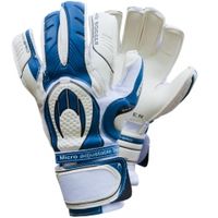 Вратарские перчатки HO SOCCER GHOTTA Roll/Flat (Синий/Белый) 50.0638B - вид 1 миниатюра