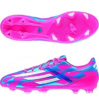 Бутсы ADIDAS F10 FG (Розовый-Синий)