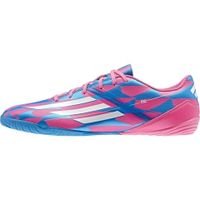 Игровая обувь для зала ADIDAS F10 IN (Синий-Розовый) M18308 - вид 3 миниатюра