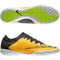 Игровая обувь для зала NIKE FC247 ELASTICO FINALE III IC (Чёрный-Жёлтый)