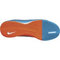 Игровая обувь для зала NIKE TIEMPO LEGACY IC (Голубой-Оранжевый) 631522-418 - вид 2 миниатюра