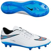 Бутсы NIKE HYPERVENOM PHANTOM FG (Белый-Синий) Бутсы NIKE HYPERVENOM PHANTOM FG (Белый-Синий)