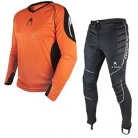 Детская вратарская форма HO SOCCER (Штаны+свитер, Оранжевый)