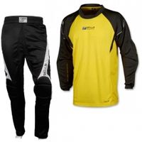 Детская вратарская форма SELLS Reflex (штаны+свитер)(желтый)