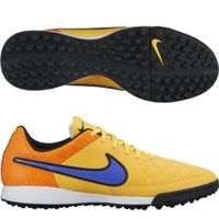 Шиповки NIKE TIEMPO GENIO LEATHER TF (Жёлтый)