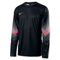 Детский вратарский свитер NIKE LS GOLEIRO JERSEY (Чёрный)