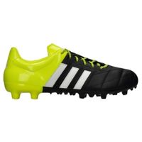 Бутсы ADIDAS ACE 15.3 LTH FG/AG (Чёрный-Салатовый) B32810 - вид 1 миниатюра