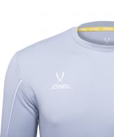 Вратарский свитер Jogel CAMP GK Padded LS, серый/черный/белый УТ-00016236 - вид 2 миниатюра