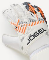 Вратарские перчатки JOGEL MAGNUM BL3 Flat, белый цб-00007127 ЦБ-00007127 - вид 2 миниатюра