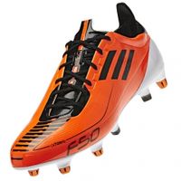 Бутсы футбольные Adidas F50 adizero XTRX SG (Syn) (оранжевый/черный) U44304 - вид 1 миниатюра