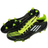 Бутсы футбольные Adidas F50 adiZero TRX FG (Lea) (черный/желтый)