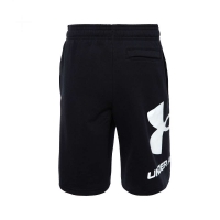 Шорты тренировочные Under Armour Rival Fleece Logo JR 1359065-001 - вид 2 миниатюра