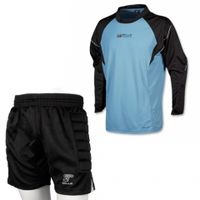 Детская вратарская форма SELLS (Шорты+свитер, Голубой)