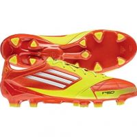 БУТСЫ ADIDAS F50 ADIZERO TRX FG (LEA) (Оранж/Желтый)