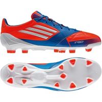 БУТСЫ ADIDAS F50 ADIZERO TRX FG (LEA) (Оранж/Синий)